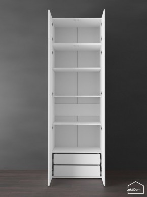 Шкаф с антресолью Linnea MHR-2POA-4 2450х800х510 (Белый-М 11.1.1) в Краснокамске - krasnokamsk.ok-mebel.com | фото 6