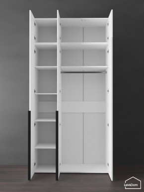 Шкаф с антресолью Linnea MHR-3A-1 2450х1200х510 (Белый-М 11.1.1) в Краснокамске - krasnokamsk.ok-mebel.com | фото 5