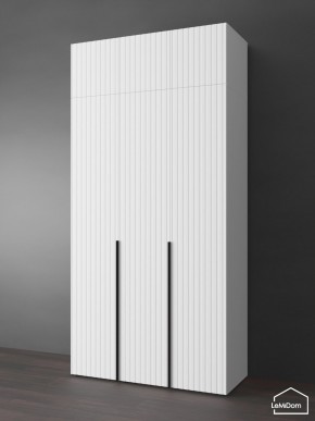 Шкаф с антресолью Linnea MHR-3A-2 2450х1200х510 (Белый-М 11.1.1) в Краснокамске - krasnokamsk.ok-mebel.com | фото