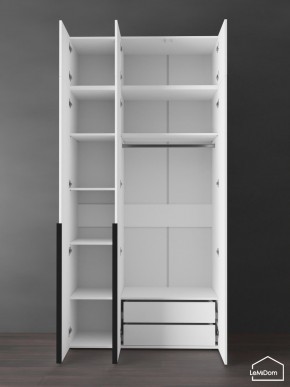 Шкаф с антресолью Linnea MHR-3A-2 2450х1200х510 (Белый-М 11.1.2) в Краснокамске - krasnokamsk.ok-mebel.com | фото 6