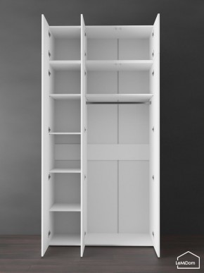 Шкаф с антресолью Linnea MHR-3POA-1 2450х1200х510 (Белый-М 11.1.2) в Краснокамске - krasnokamsk.ok-mebel.com | фото 4