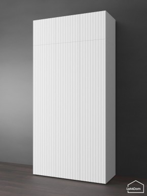Шкаф с антресолью Linnea MHR-3POA-2 2450х1200х510 (Белый-М 11.1.2) в Краснокамске - krasnokamsk.ok-mebel.com | фото