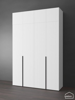 Шкаф с антресолью Linnea MHR-4A-1 2450х1600х510 (Белый-М 11.1.1) в Краснокамске - krasnokamsk.ok-mebel.com | фото