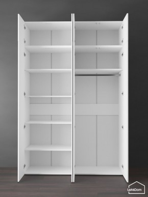 Шкаф с антресолью Linnea MHR-4POA-1 2450х1600х510 (Белый-М 11.1.2) в Краснокамске - krasnokamsk.ok-mebel.com | фото 4