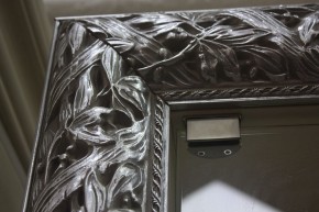 Спальный гарнитур Тиффани Premium черная/серебро в Краснокамске - krasnokamsk.ok-mebel.com | фото 4