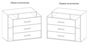 Спальный гарнитур Юнона (вариант-2) в Краснокамске - krasnokamsk.ok-mebel.com | фото 4