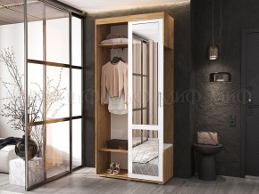 СТЕЛЛА-1 Прихожая (ЛДСП) дуб крафт/белый в Краснокамске - krasnokamsk.ok-mebel.com | фото 3