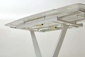Стол ALATRI 120 GLOSS STATUARIO WHITE SOLID CERAMIC / WHITE, ®DISAUR в Краснокамске - krasnokamsk.ok-mebel.com | фото 7