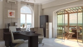 Стол для руководителя Премиум Пр.С-18 в Краснокамске - krasnokamsk.ok-mebel.com | фото 3