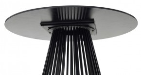 Стол TERNI 120 MATT BLACK MARBLE SOLID CERAMIC Черный мрамор матовый, керамика /Черн.каркас, ®DISAUR в Краснокамске - krasnokamsk.ok-mebel.com | фото 6