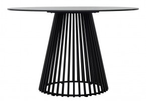 Стол TERNI 120 MATT BLACK MARBLE SOLID CERAMIC Черный мрамор матовый, керамика /Черн.каркас, ®DISAUR в Краснокамске - krasnokamsk.ok-mebel.com | фото 7