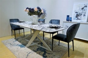 Стол VICENZA 220 BULGARI WHITE, керамика / белый, ®DISAUR в Краснокамске - krasnokamsk.ok-mebel.com | фото 12