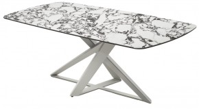 Стол VICENZA 220 BULGARI WHITE, керамика / белый, ®DISAUR в Краснокамске - krasnokamsk.ok-mebel.com | фото 9