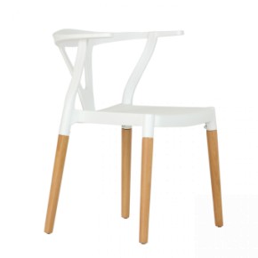 Стул Barneo N-218 Wishbone интерьерный кухонный белый в Краснокамске - krasnokamsk.ok-mebel.com | фото