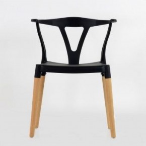 Стул Barneo N-218 Wishbone интерьерный кухонный черный в Краснокамске - krasnokamsk.ok-mebel.com | фото 3