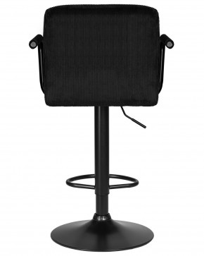Стул барный DOBRIN KRUGER ARM BLACK, черный вельвет (LAR-E2041-52) в Краснокамске - krasnokamsk.ok-mebel.com | фото 5