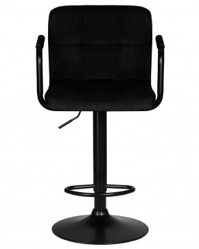 Стул барный DOBRIN KRUGER ARM BLACK, черный вельвет (LAR-E2041-52) в Краснокамске - krasnokamsk.ok-mebel.com | фото 6