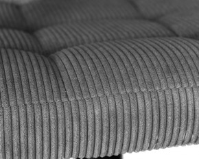 Стул барный DOBRIN KRUGER ARM BLACK, серый вельвет (LAR-E2041-25) в Краснокамске - krasnokamsk.ok-mebel.com | фото 8