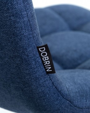 Стул барный DOBRIN NICOLE, черные матовые ножки, синяя ткань (UF860-14B) в Краснокамске - krasnokamsk.ok-mebel.com | фото 9