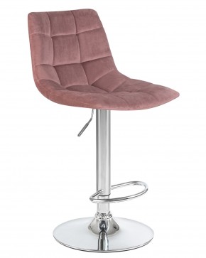 Стул барный DOBRIN TAILOR, пудрово-розовый велюр (MJ9-32) в Краснокамске - krasnokamsk.ok-mebel.com | фото