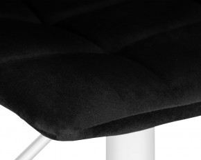 Стул барный DOBRIN TAILOR WHITE, черный велюр (MJ9-101) в Краснокамске - krasnokamsk.ok-mebel.com | фото 7