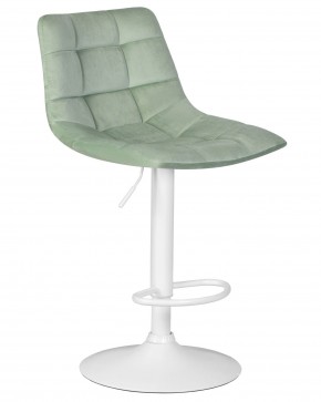 Стул барный DOBRIN TAILOR WHITE, пудрово-мятный велюр (MJ9-87) в Краснокамске - krasnokamsk.ok-mebel.com | фото 2