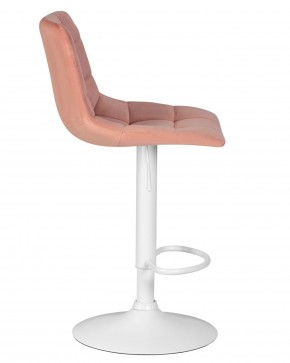 Стул барный DOBRIN TAILOR WHITE, пудрово-розовый велюр (MJ9-32) в Краснокамске - krasnokamsk.ok-mebel.com | фото 3