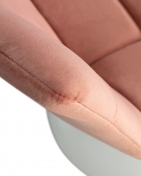 Стул барный DOBRIN TAILOR WHITE, пудрово-розовый велюр (MJ9-32) в Краснокамске - krasnokamsk.ok-mebel.com | фото 7