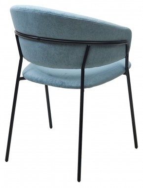 Стул ГЕММА, цвет RAIN 7 breeze, велюр / черный каркас М-City в Краснокамске - krasnokamsk.ok-mebel.com | фото 5