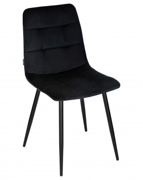 Стул обеденный DOBRIN CHILLY, Черный Holland 75, основание черное в Краснокамске - krasnokamsk.ok-mebel.com | фото 8