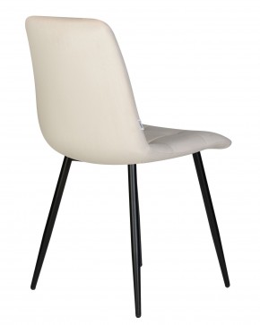 Стул обеденный DOBRIN CHILLY, Кремовый Holland 05, основание черное в Краснокамске - krasnokamsk.ok-mebel.com | фото 5