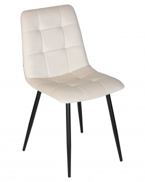 Стул обеденный DOBRIN CHILLY, Кремовый Holland 05, основание черное в Краснокамске - krasnokamsk.ok-mebel.com | фото 8