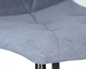 Стул обеденный DOBRIN CHILLY ROMBO, Серо-голубой Simple 26, основание черное в Краснокамске - krasnokamsk.ok-mebel.com | фото 9