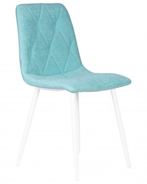 Стул обеденный DOBRIN CHILLY ROMBO, Тиффани Simple 51, основание белый в Краснокамске - krasnokamsk.ok-mebel.com | фото 2