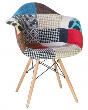 Стул обеденный DOBRIN DAW PATCHWORK, цвет сиденья мозаика в Краснокамске - krasnokamsk.ok-mebel.com | фото