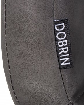 Стул обеденный DOBRIN MARK, черные ножки, серая антрацитовая винтажная экокожа (RU-08) в Краснокамске - krasnokamsk.ok-mebel.com | фото 9