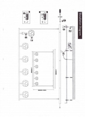 Светильник на штанге Imperiumloft RH Boule De Cristal Linear 40,1222 в Краснокамске - krasnokamsk.ok-mebel.com | фото 11