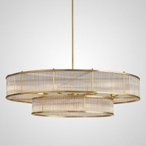 Светильник на штанге Imperiumloft RH Marais Round Chandelier 40,2668 в Краснокамске - krasnokamsk.ok-mebel.com | фото