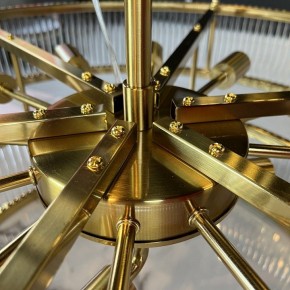Светильник на штанге Imperiumloft RH Marais Round Chandelier 40,2668 в Краснокамске - krasnokamsk.ok-mebel.com | фото 10