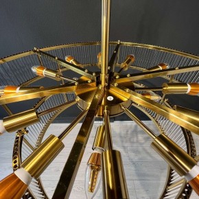 Светильник на штанге Imperiumloft RH Marais Round Chandelier 40,2668 в Краснокамске - krasnokamsk.ok-mebel.com | фото 8