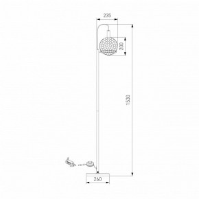 Торшер Eurosvet Gemini 80492/1 черный в Краснокамске - krasnokamsk.ok-mebel.com | фото 4