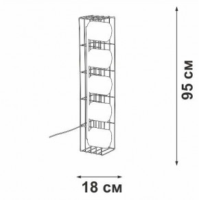Торшер Vitaluce V3019 V3019-1/5P в Краснокамске - krasnokamsk.ok-mebel.com | фото 4