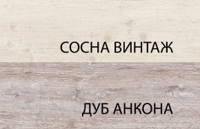 Тумба 1D1SU, MONAKO, цвет Сосна винтаж/дуб анкона в Краснокамске - krasnokamsk.ok-mebel.com | фото 3