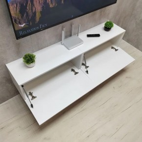 Тумба подвесная под ТВ LINES MTV1-MA 750 Белый матовый (Белый-M 10.1.2) в Краснокамске - krasnokamsk.ok-mebel.com | фото 10