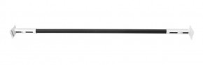 Турник раздвижной 1450-1700 цв. белый-черный FLEXTER PROFI в Краснокамске - krasnokamsk.ok-mebel.com | фото