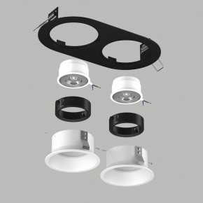 Встраиваемый светильник Lightstar Domino D6570606BMOD в Краснокамске - krasnokamsk.ok-mebel.com | фото 3