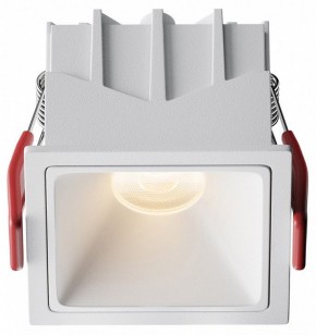 Встраиваемый светильник Maytoni Alfa LED DL043-01-10W3K-SQ-W-1 в Краснокамске - krasnokamsk.ok-mebel.com | фото