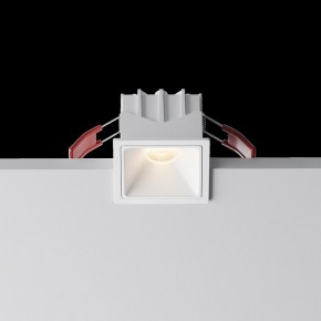 Встраиваемый светильник Maytoni Alfa LED DL043-01-10W3K-SQ-W-1 в Краснокамске - krasnokamsk.ok-mebel.com | фото 5