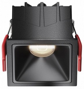 Встраиваемый светильник Maytoni Alfa LED DL043-01-10W4K-SQ-B-1 в Краснокамске - krasnokamsk.ok-mebel.com | фото