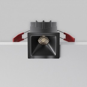 Встраиваемый светильник Maytoni Alfa LED DL043-01-10W4K-SQ-B-1 в Краснокамске - krasnokamsk.ok-mebel.com | фото 5